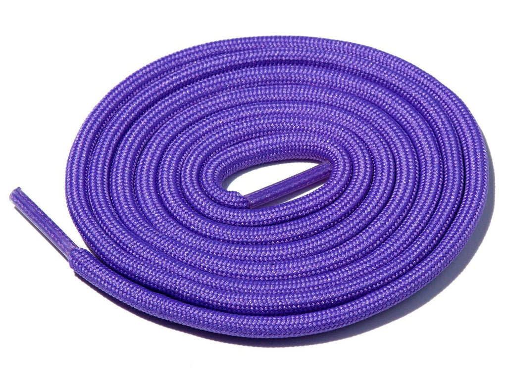 Lace Supply Co Purple Lilac Solid Rope Laces
