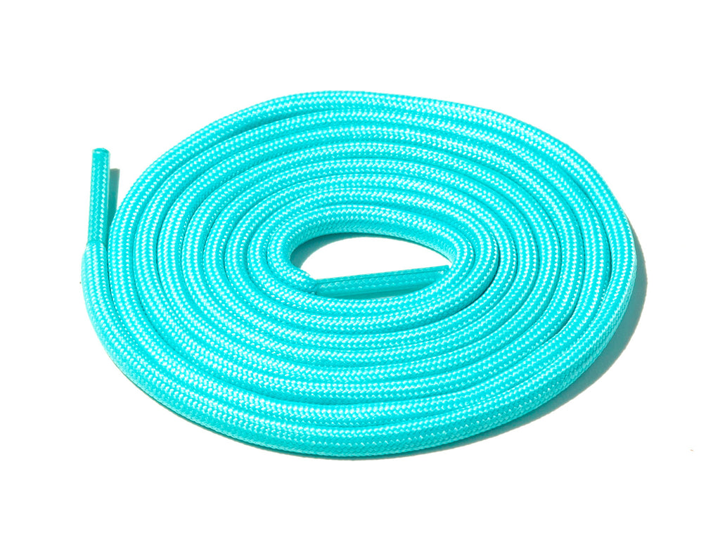 Lace Supply Co Aqua Blue Glow In The Dark Rope Laces