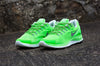 Neon Green Check 3M Reflective Rope Laces