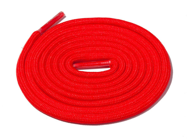 Lace Supply Co Red Solid Rope Laces