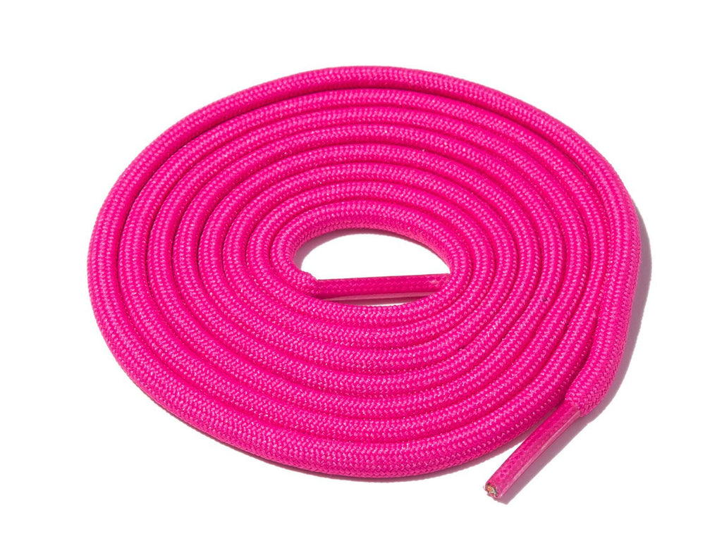 Lace Supply Co Pink Solid Rope Laces