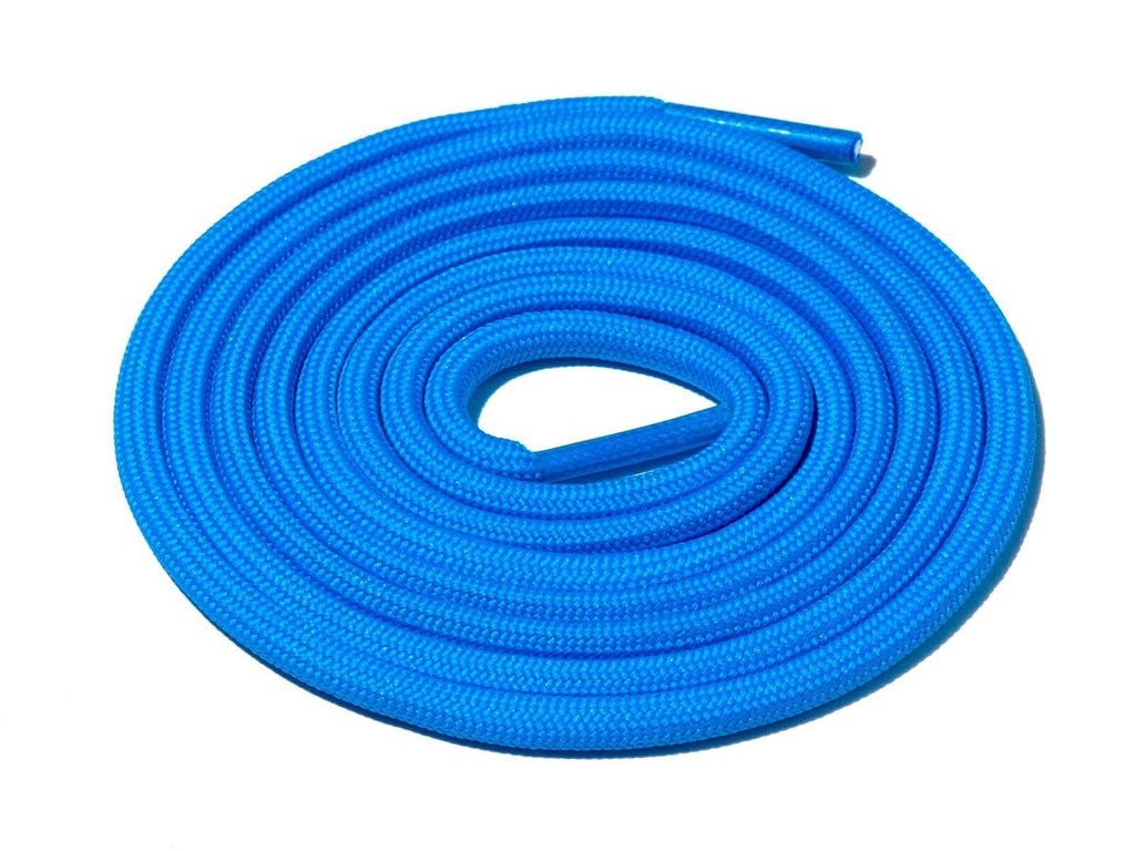 Lace Supply Co Vivid Blue Solid Rope Laces
