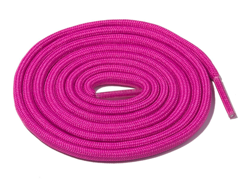 Deep Pink Solid Rope Laces Lace Supply Co