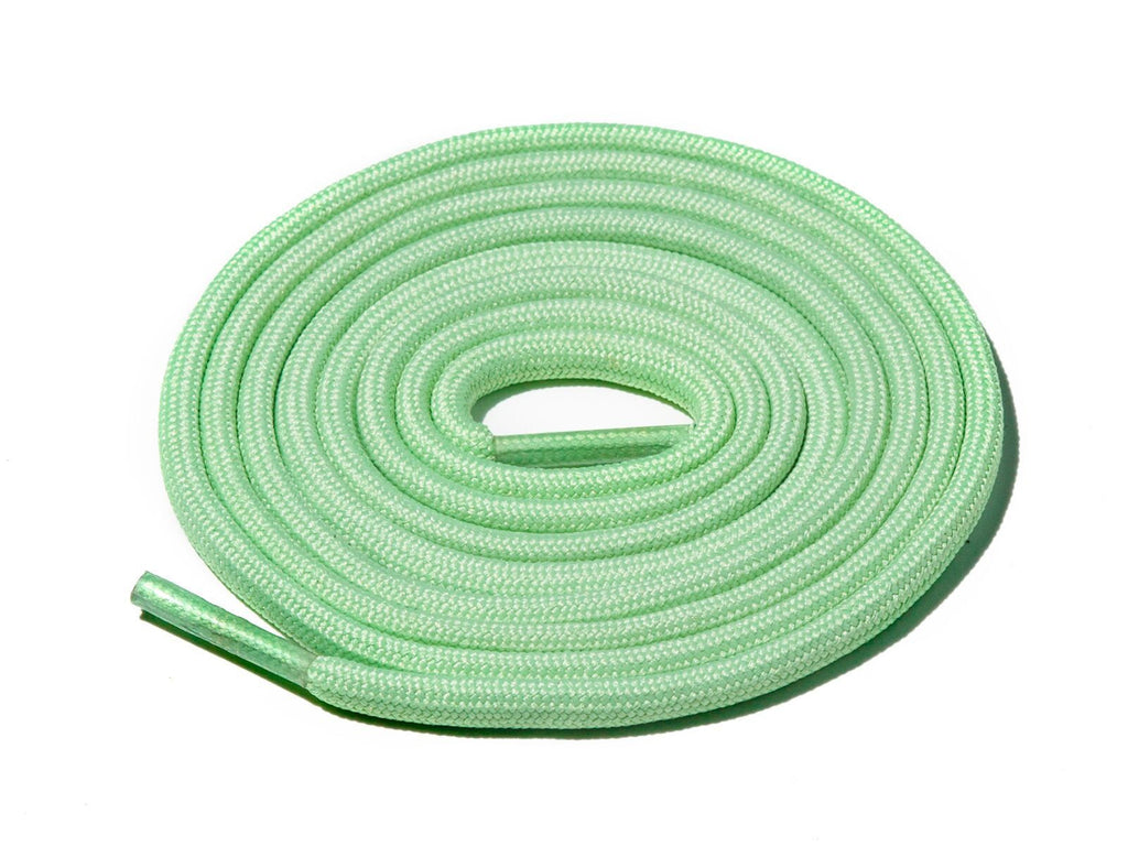 Lace Supply Co Tea Green Solid Rope Laces