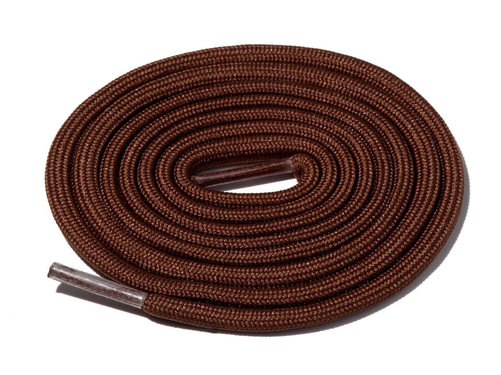 Brown Solid Rope Laces Lace Supply Co