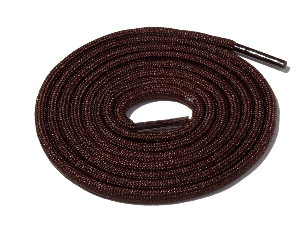 Dark Chocolate Solid Rope Laces Lace Supply Co